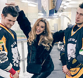 Лили Петранговская: «Мы с Кириллом уже думаем над следующими видео, которые будут связаны с хоккеем»