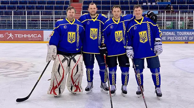 Ветеранська збірна України з хокею: підсумки Різдвяного турніру в Мінську